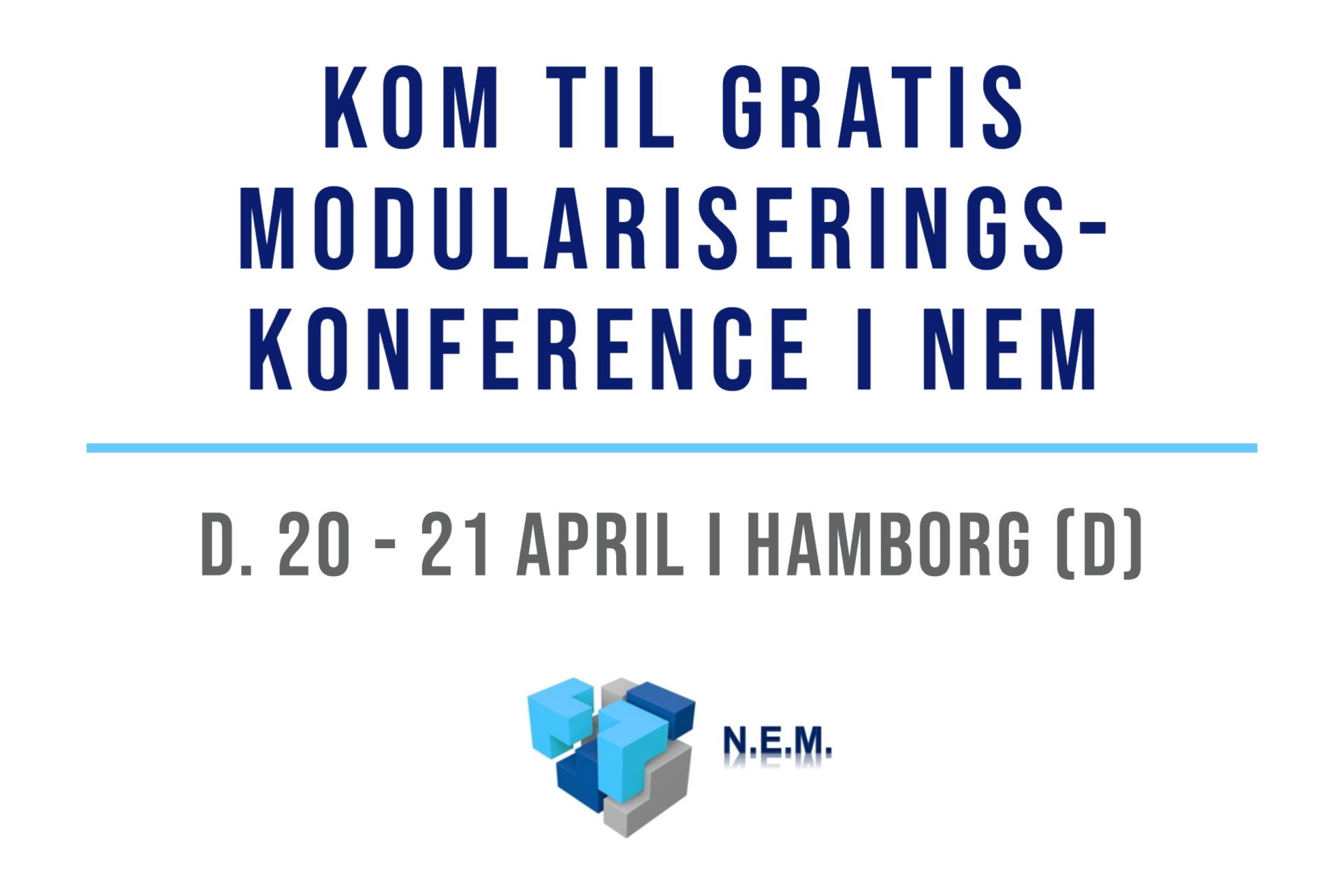 gratis-modulariseringskonference